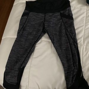 Lululemon cropped leggings, good condition